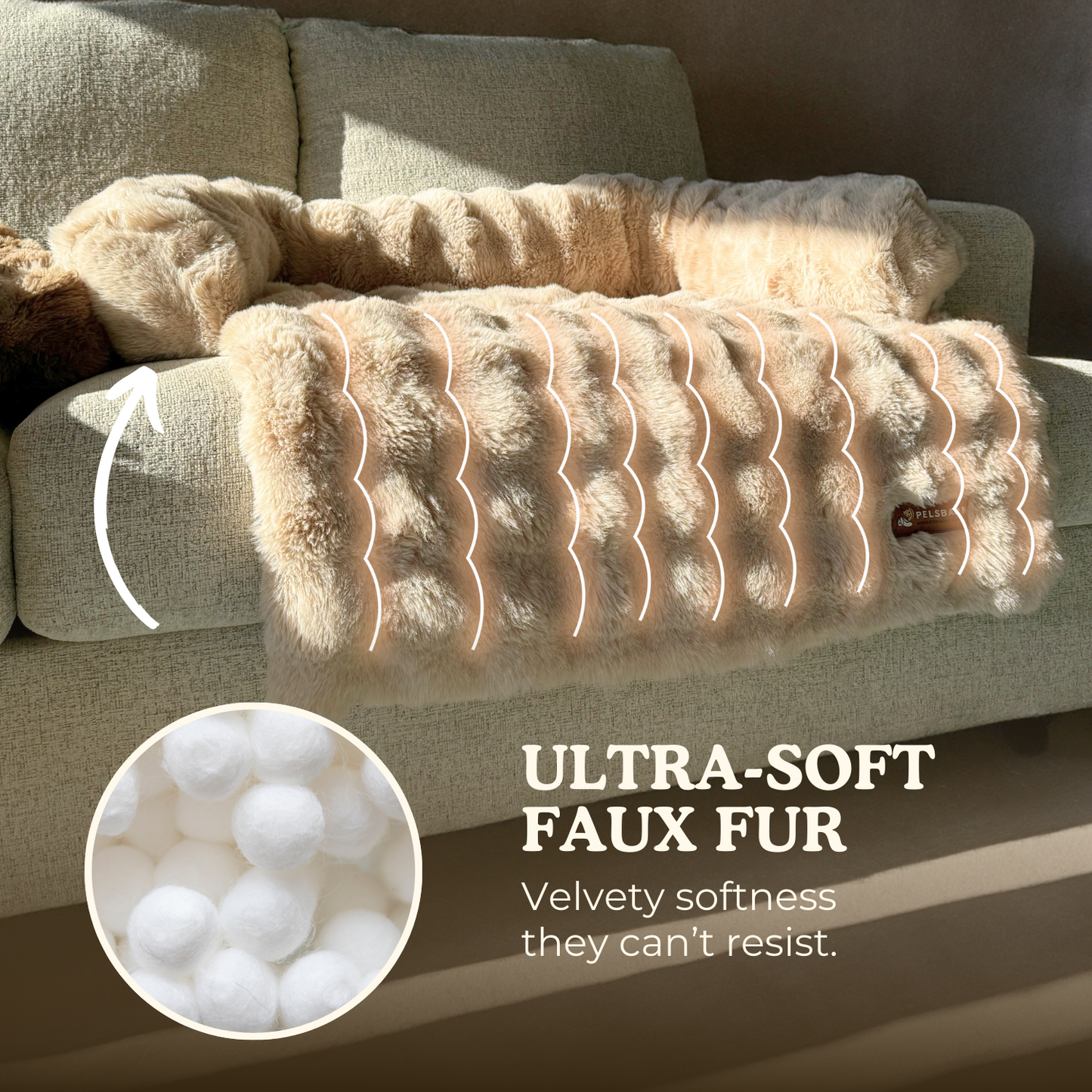 Pelsbarn Luxurious Sofa Bed ( 1+1 )