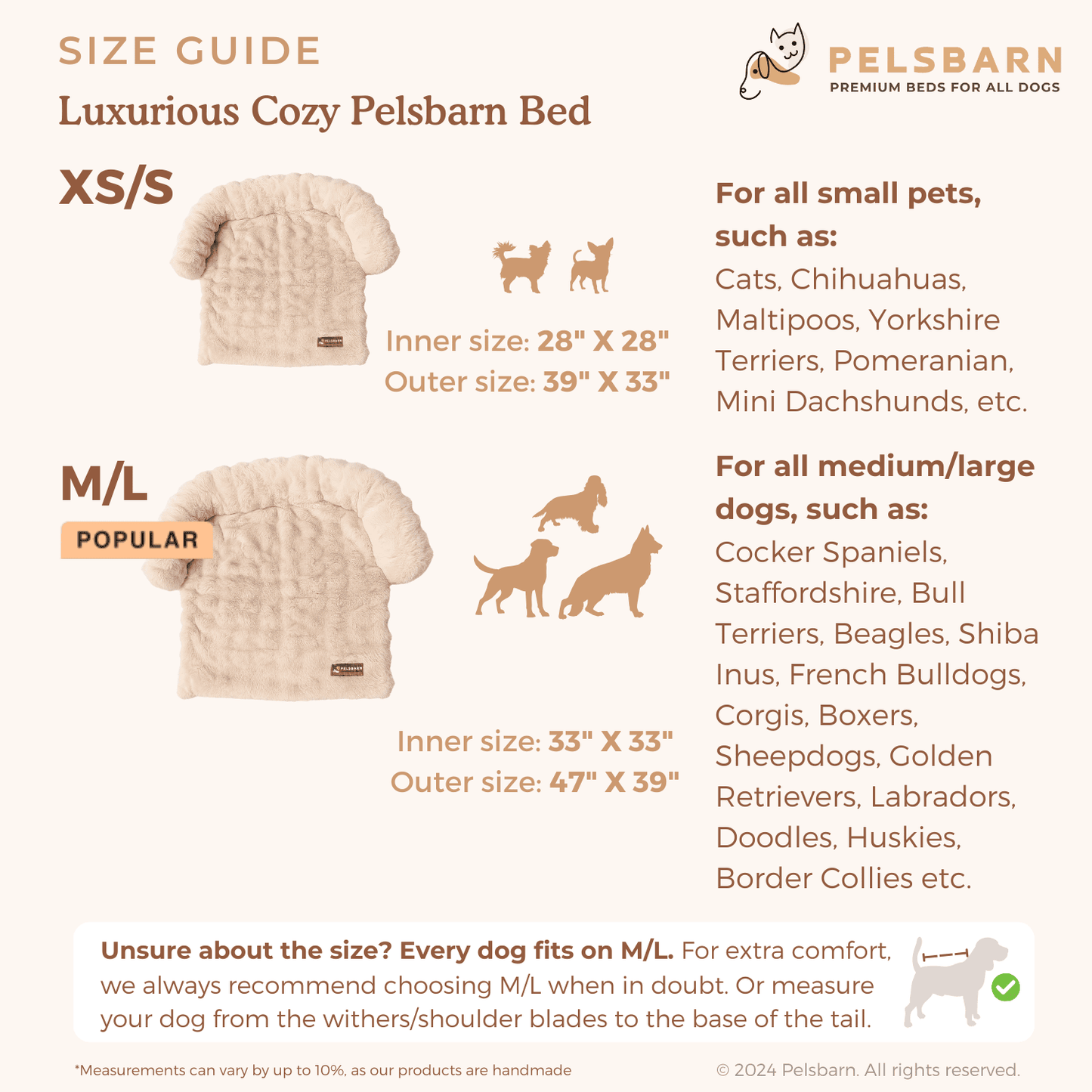 Pelsbarn Luxurious Sofa Bed ( 1+1 )